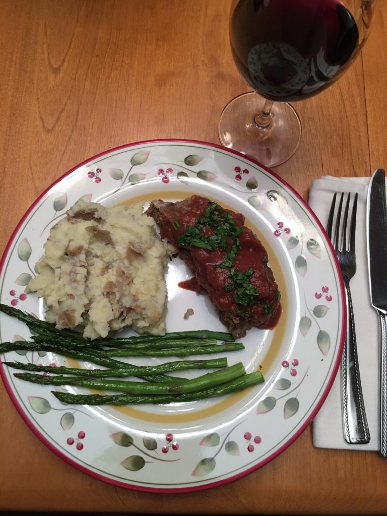 Mexican Chorizo Meatloaf with Tomato-Chipotle Green Chile Glaze