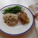 Tandoori Chicken with Toasted Coconut Rice Pilaf