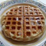 Pecan Buttermilk Waffles