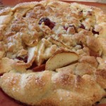 Apple and Raspberry Galette