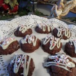 Chocolate Fudge Cookies with Peppermint