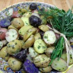 New Potato Salad with Tarragon, Dill, Chives, and Parsley  with Champagne Vinaigrette 