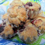 Bumbleberry-Cherry Muffins
