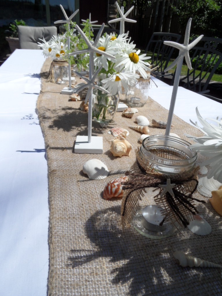 Summer Beach Theme Table Decorations » An Inspired Kitchen