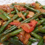 Sautéed Green Beans with Tomatoes and Oregano